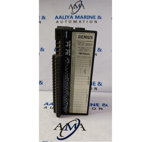 GENIUS GE FANUC IC660TBD120KCA1 IC660EBD120KCA1 TERM.ASM. HI-SPEED COUNTER PLC