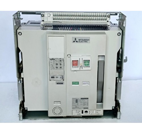 MITSUBISHI AE2500-SW LOW VOLTAGE AIR CIRCUIT BREAKER 3 POLE Ui 1000V Uimp 12 kV