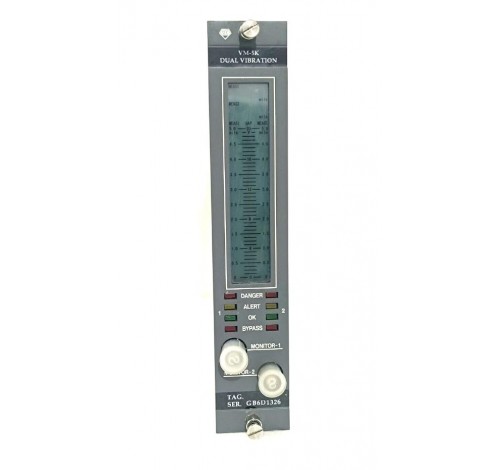 SHINKAWA VM-5K DUAL VIBRATION VM-5K-711510-000-111-001-1 DUAL VIBRATION MONITOR